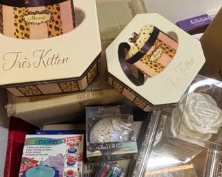 Tres Kitten Decorative Boxes