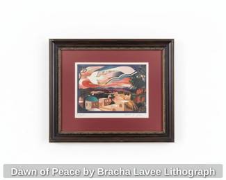 Dawn of Peace by Bracha Lavee Lithograph