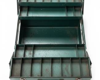 Vintage Park Model H Metal Tool Box third image