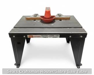 Sears Craftsman Router or Sabre Saw Table