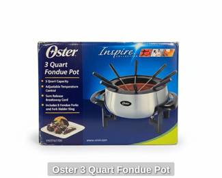 Oster Quart Fondue Pot
