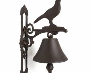 Cast Iron Bird Doorbell