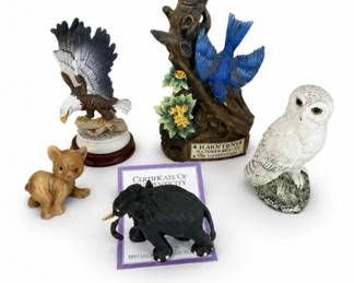 110 VintageWildlifeFigurinesCollectiblesLot