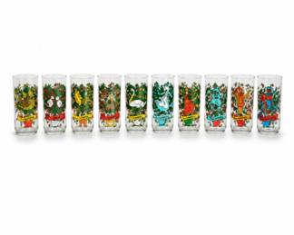 127 LibbeyTheTwelveDaysofChristmasDrinkingGlassSet