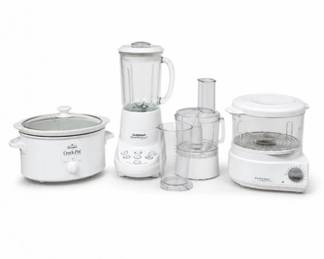 91 SmallKitchenApplianceLotCuisinartRivalBlackDecker