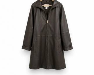 134 WorthingtonGenuineLambskinLeatherCoat