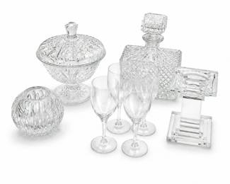60 WaterfordCrystalGlassDecorativeCollection