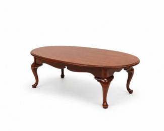 32 BroyhillOvalCherryCoffeeTable