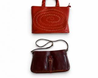 55 PairofRadleyLondonLeatherHandbags