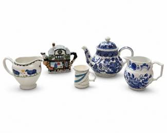 106 AssortedDecorativeTeapotsCreamersMugsCollection