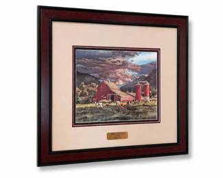 61 RolfGoetzingerColdValleyFramedLimitedEditionPrint