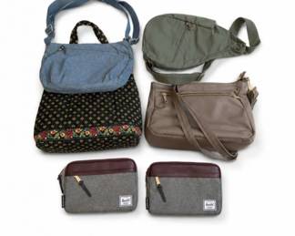 89 AssortedCrossbodyBagsTravelPouchCollection