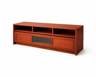 104 MidCenturyCherryTVMediaConsoleCabinet