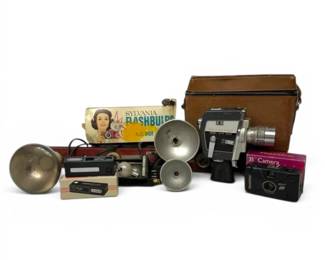 Keystone Reflex Auto Zoom, Kodak Movie Light, More Film Equipment