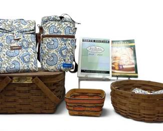 Longaberger Picnic Basket, Bentley Guidebook More