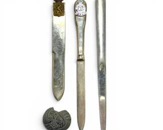 Decorative Letter Openers Boy Scout Tie Clip