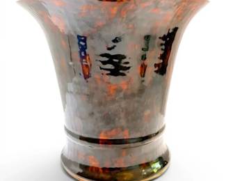 Large Glazed Ceramic Vase