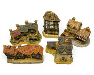 David Winter Cottages w Boxes Market Street More