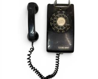 Western Electric Black Wall Phone