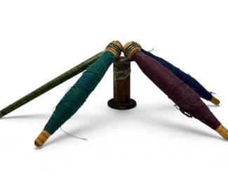 Large Wooden Spools