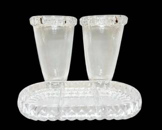 Crystal Vases Candy Dish
