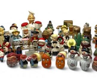 Salt Pepper Shakers Holiday, Anthropomorphic, More