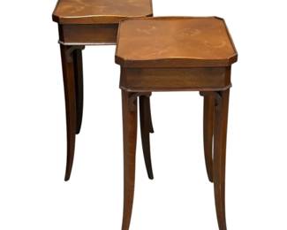 Vintage Wooden Side Tables, Hekman Furniture Co.