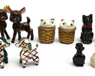 Kitschy Salt Pepper Shakers
