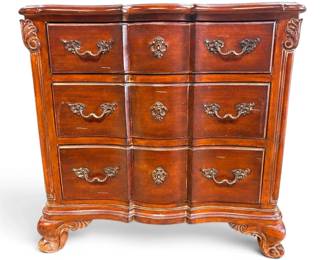 ThreeDrawer Wooden Dresser