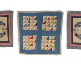 Handsewn Pillow Sham And Lap Quilt