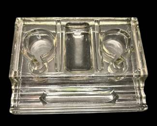 Glass Inkwell