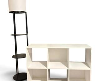 Ikea Kallax And Floor Lamp