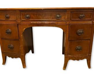 Vintage Wooden Desk by Hibriten Furniture Co.
