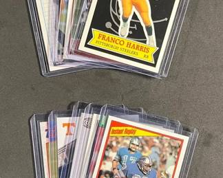 NFL Running Backs 10 Card Lot  8 HOFers 2 Rookies  Alvin Kamra and Reggie Bush