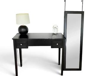 Vanity Desk, Over The Door Hanging Mirror And More