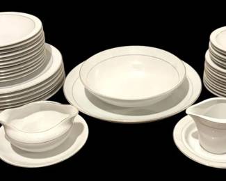 Royalton Translucent Porcelain China Set 38 Pcs.