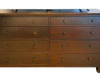 Vintage Wooden 8Drawer Dresser