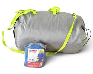 Colman Rain Poncho And Sleeping Bag