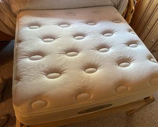 Simmons twin mattress and......