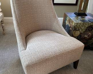 (2) matching upholstered chairs 29"W x 29"D x 36"H - $300 each