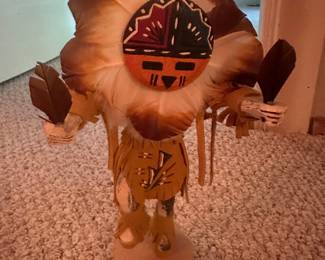 Native American signed Kachina doll.....