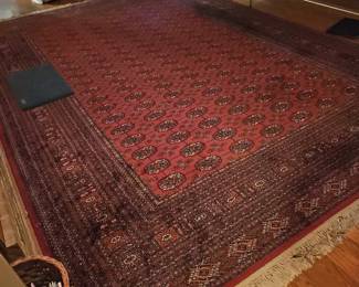 Antique Turkman Rug 10' x 14'
