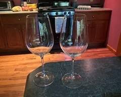 Set of 6 Wine glasses, $10