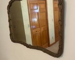 First Floor bedroom antique mirror, 75