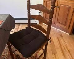 Wicker chairs, 25 each, set of four