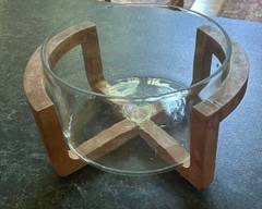 Glass bowl, 10