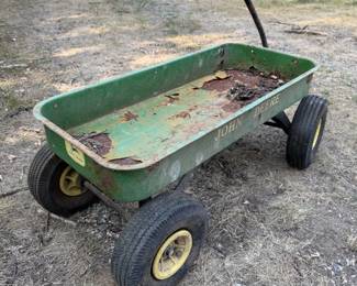 John Deer childs wagon