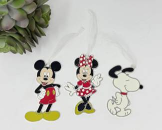 76 DisneyMickeyMinnieSnoopyOrnaments
