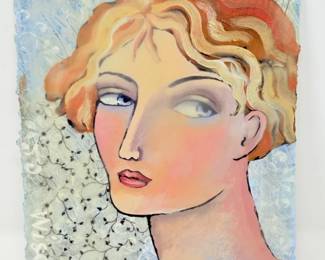 40 JudyWiseOriginalArt8x10Signed