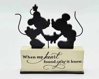65 HallmarkDisneyMickeyMinnieMouseWhenMyHeartFoundYouSign